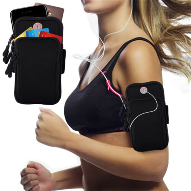 Running-Black-Grey-Arm-Bag-Adjustable-High-Capacity-Lightweight-Waterproof-Sports-Bag-for-Workout-Fi-2004951